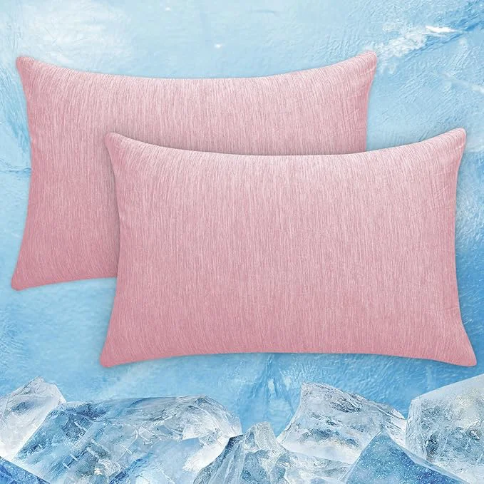 Prestigious CHOSHOME Cooling Pillow Cases Zipper Pillow Covers Q-Max 0.45 Zippered Optimized