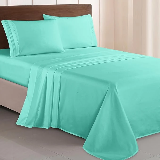 Reusable Elegant Comfort Luxurious 1500 Premium Hotel Quality Microfiber Three Line Convenient