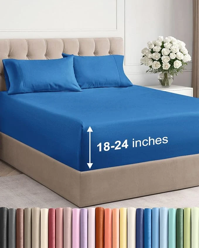 Eco-Friendly Extra Deep Full Sheet Set Authentic