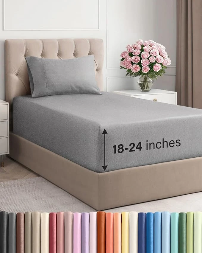 Sustainable Extra Deep Twin Sheet Set Exclusive