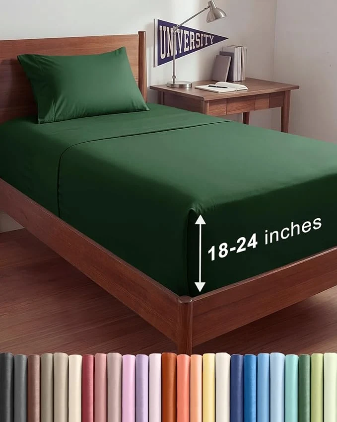 Dependable Extra Deep Twin XL Sheet Set Modern