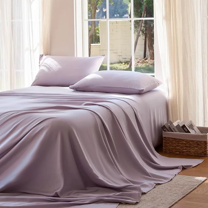 Verified DOZ Sheet Set Viscose derived from Bamboo Organically Grown Buttery Soft Functional