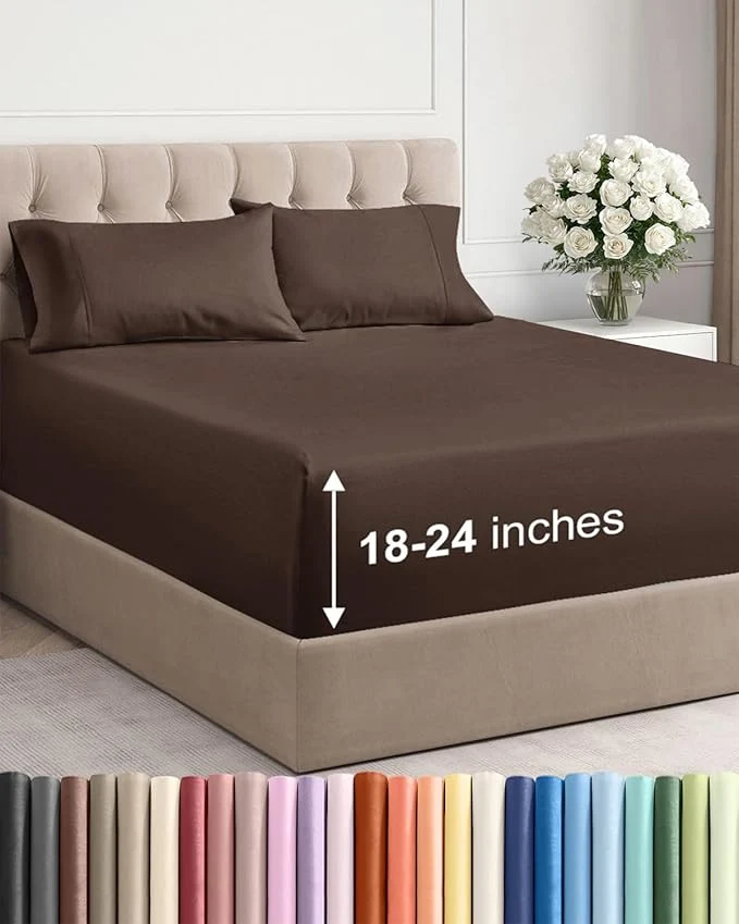 High-Performance Extra Deep King Sheet Set Official