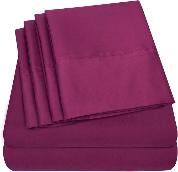 Organic Queen Sheets Berry Stylish