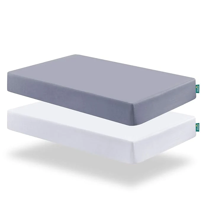 Optimized Biloban Crib Sheets Fitted 2 Pack Crib Sheet Fits High-Performance