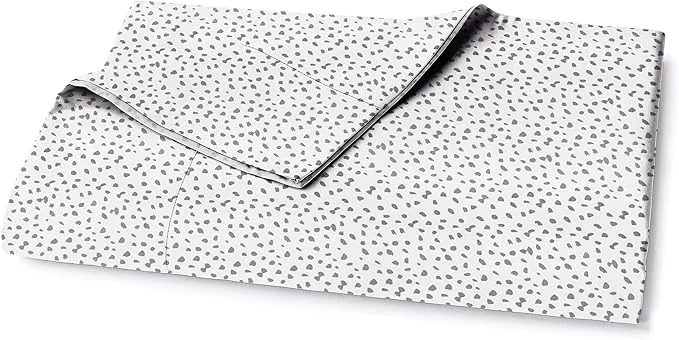 Elegant Lane Linen Organic Cotton Twin Size Flat Sheet Only Casual