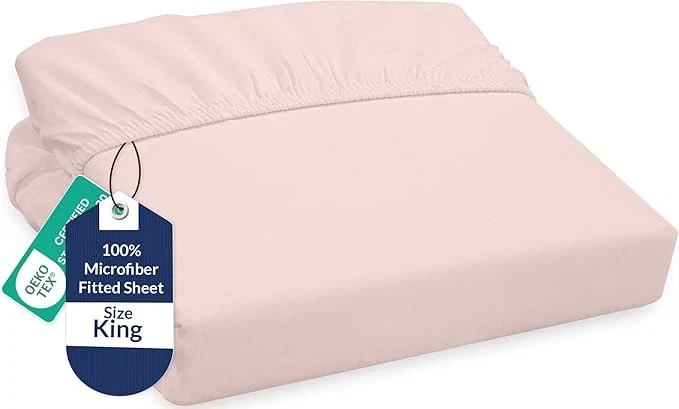 Premium Material Royale Linens Fitted Sheet King Practical