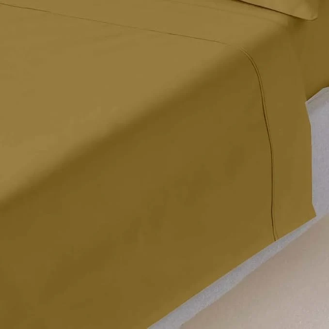Outstanding Mattress-Homes Oversized Egyptian Cotton Top Sheet 1Pcs Cool Breathable Healthy