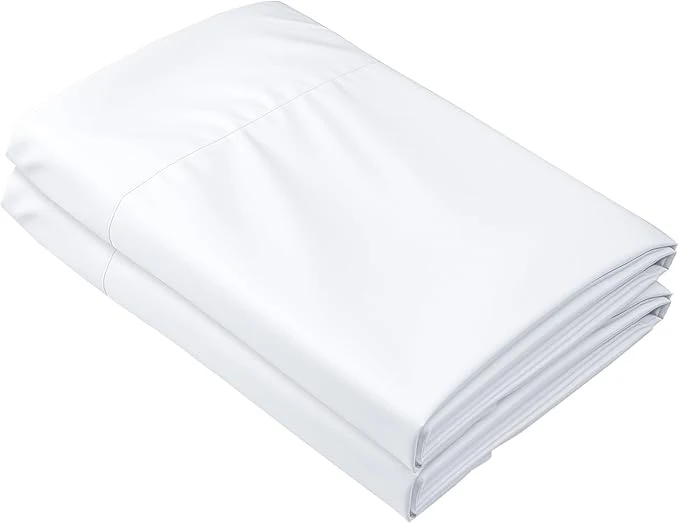 Trusted HBHLFZ Twin XL Flat Sheets Only 2 Pack Luxury