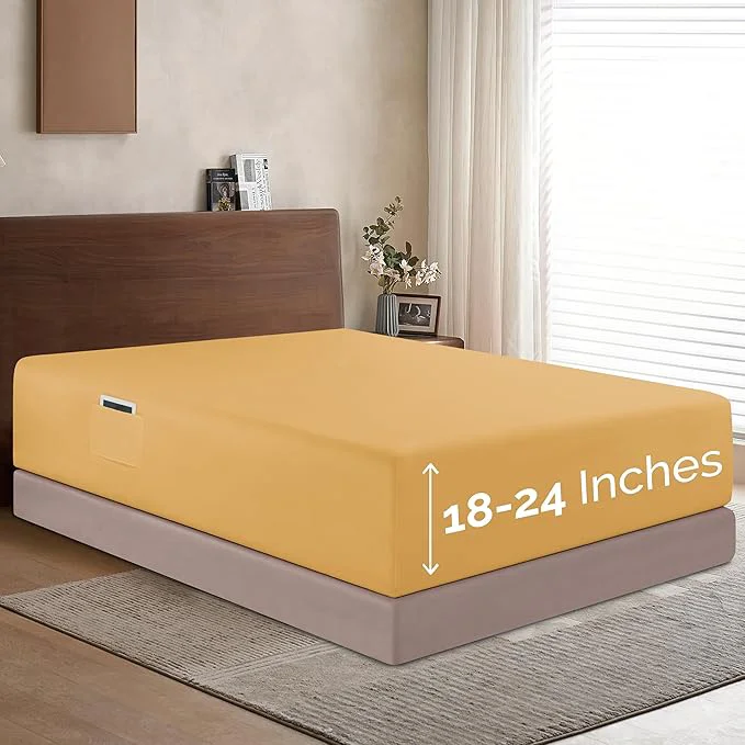 Expertly Made Elegant Comfort 1500 Premium Hotel Quality 18-24 Inches Deep Fine Crafted