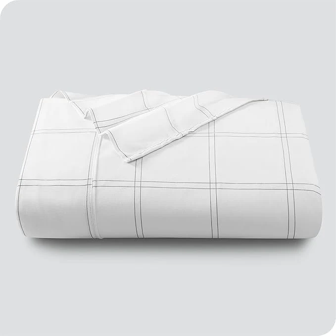 Original Bare Home Queen Flat Sheet Optimized
