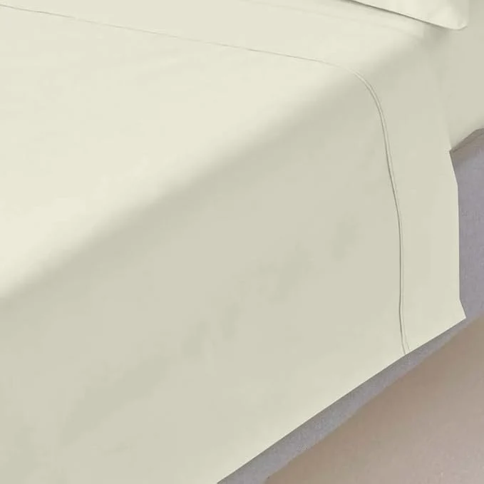 Enhanced Mattress-Homes Flat Sheets Only King Size Egyptian Cotton Top Sheet 1PC Specialty