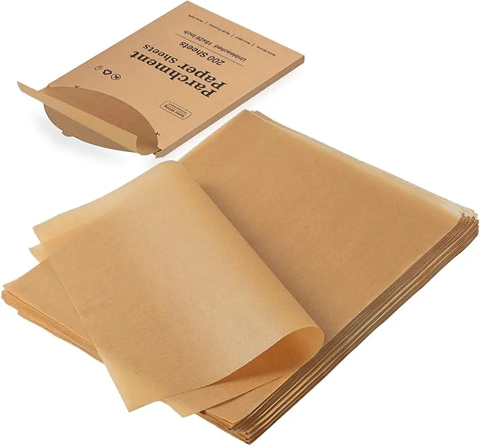 Long-Lasting Katbite 200Pcs 18x26 inches Parchment Paper Sheets Heavy Duty Unbleached Trusted