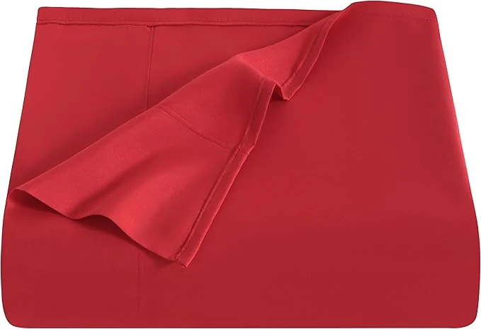 Verified NTBAY Twin Extra-Long Flat Sheet Only Relaxed