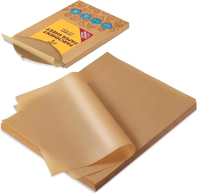 Official Katbite 265Pcs 10x15 inches Parchment Paper Sheets Heavy Duty Unbleached Long-Lasting