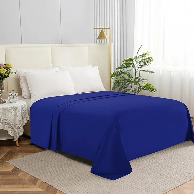 Exclusive Elegant Comfort Premium Hotel Quality 1-Piece Flat Sheet Luxury Softest 1500 Long-Lasting
