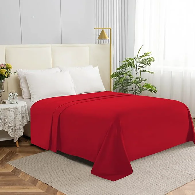 Advanced Elegant Comfort Premium Hotel Quality 1-Piece Flat Sheet Luxury Softest 1500 Fashionable