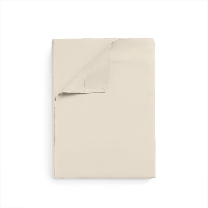 Dependable Mellanni California King Size Flat Sheet Relaxed