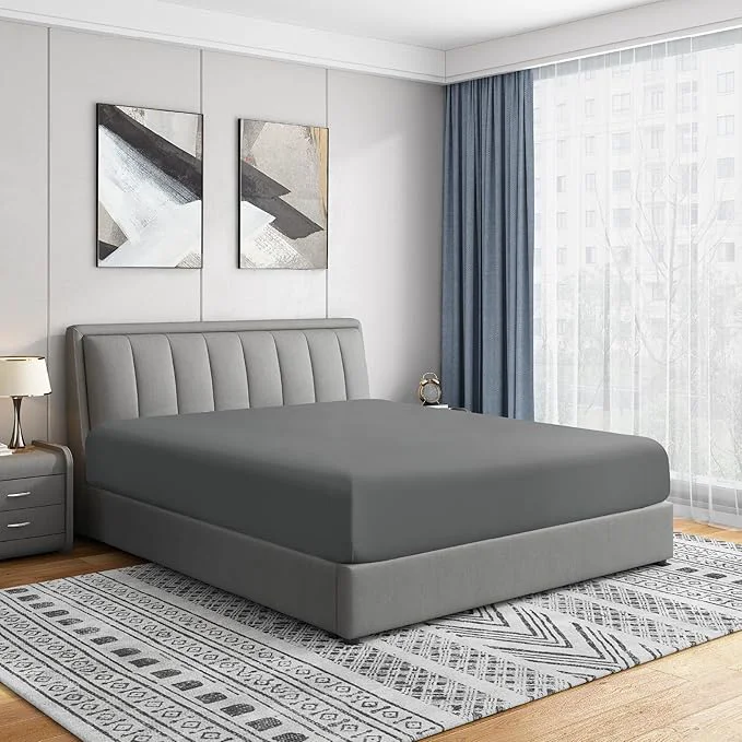 High-End Cathay Home King Fitted Sheet Refined