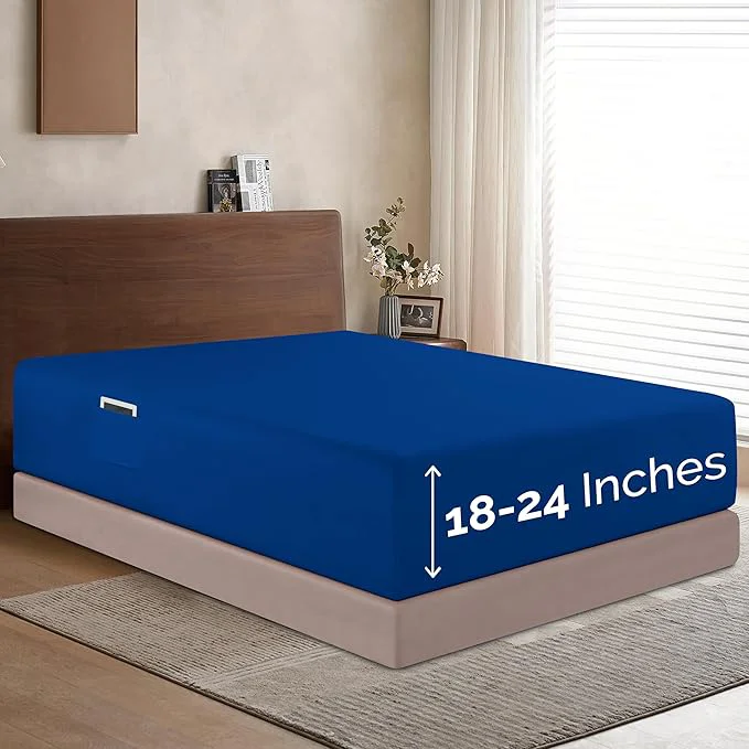 Expertly Made Elegant Comfort 1500 Premium Hotel Quality 18-24 Inches Deep Trendy