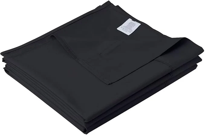 Original 2-Pack Cotton Full Flat Sheet Only 600 Thread Count Egyptian Cotton Top Lightweight