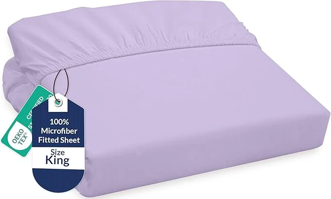 Crafted Royale Linens Fitted Sheet King Healthy