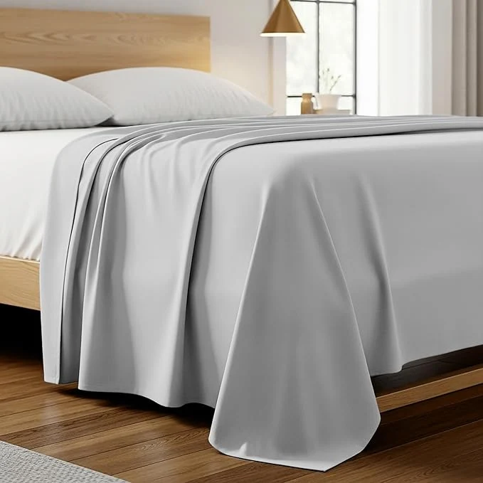 High-End Mellanni Twin Size Flat Sheet High-Quality