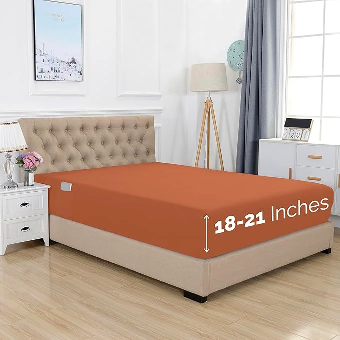 Authentic Elegant Comfort 1500 Premium Hotel Quality 18-21 Inches Deep Detailed