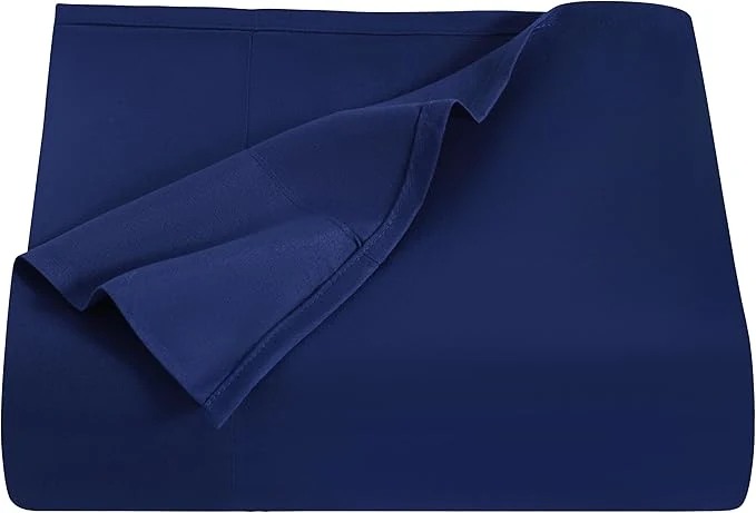 Trendy NTBAY Queen Flat Sheet Only Smooth