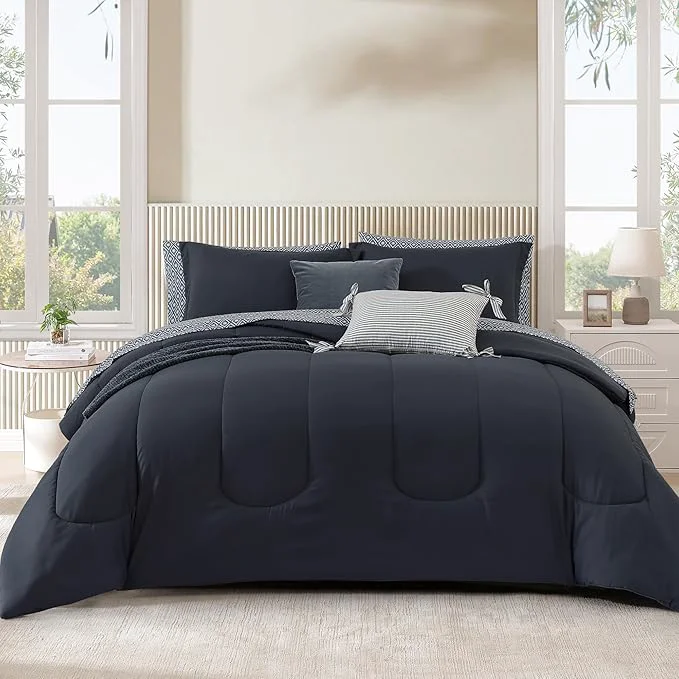 Fast Monbix Full Size Comforter Set Safe