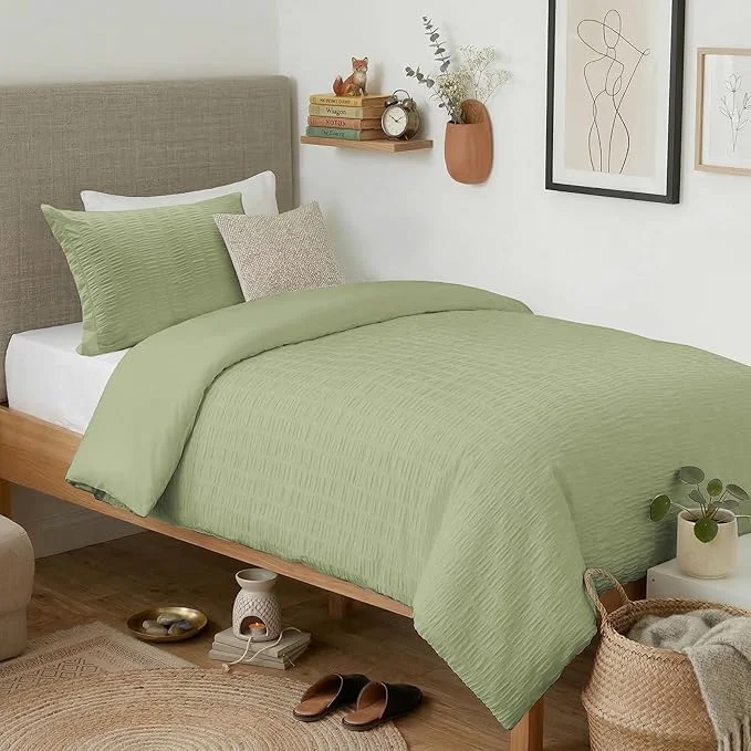 Carefully Designed Cozyide Green Twin Duvet Cover 2 Pieces Bedding Duvet Covers Soft Breathable Fast