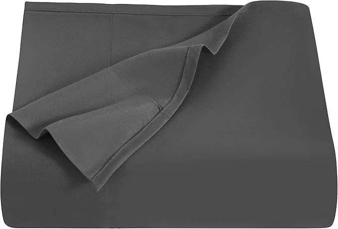 User-Friendly NTBAY Twin Extra-Long Flat Sheet Only Long-Lasting