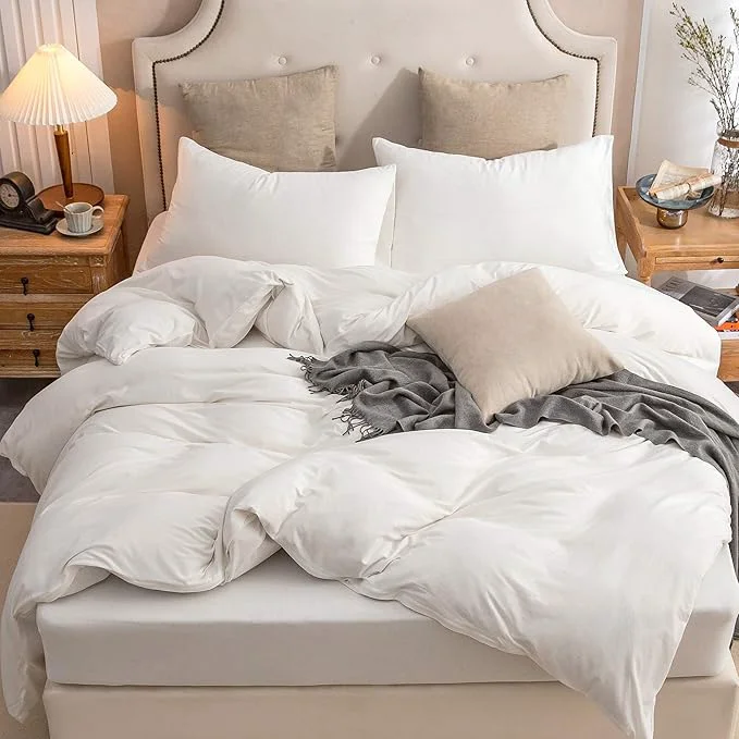 Traditional PURE ERA Jersey Knit Duvet Cover Set T-Shirt Cotton Super Soft Comfy 3pc Original Design