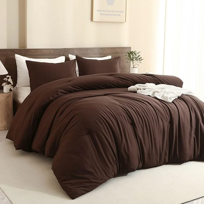Smart Paxrac Earthy Brown California King Comforter 3 Pieces Oversized King Clean
