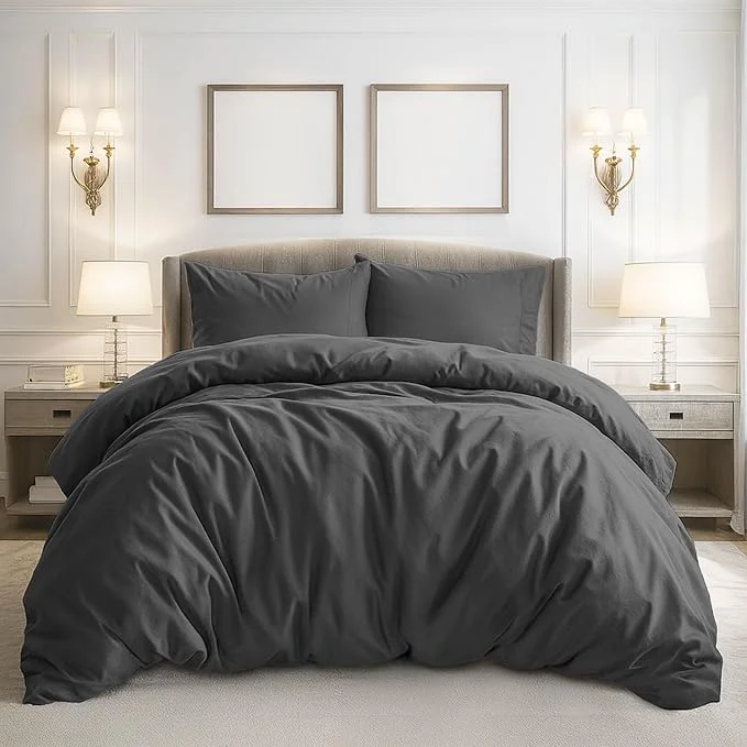 Recyclable Pure Bedding Duvet Cover Queen Size Dependable
