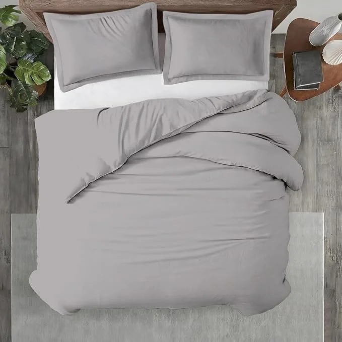 Premium Kotton Culture 3 Pc California King Duvet Cover Set- Egyptian Cotton 600 Traditional