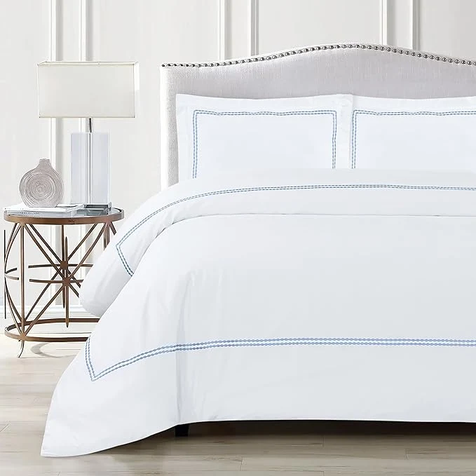 Casual Dreamology White Duvet Cover Luxury Hotel Quality Bedding Set Cotton Reliable