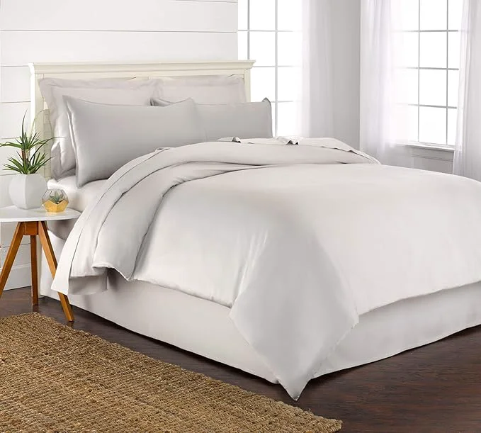 Effective Queen Duvet Cover by Pure Bamboo 3 Piece Set Organic Viscose Refined
