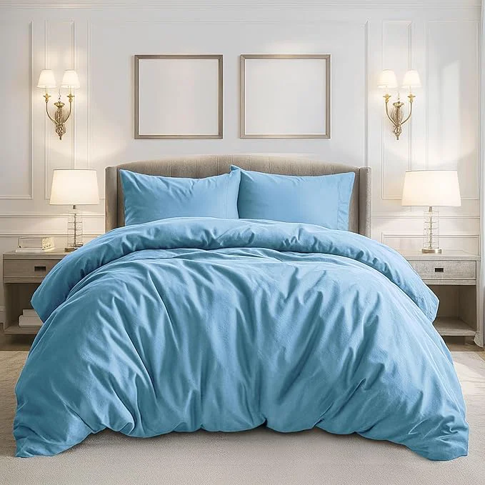 Sustainable Pure Bedding Duvet Cover King Size Flexible
