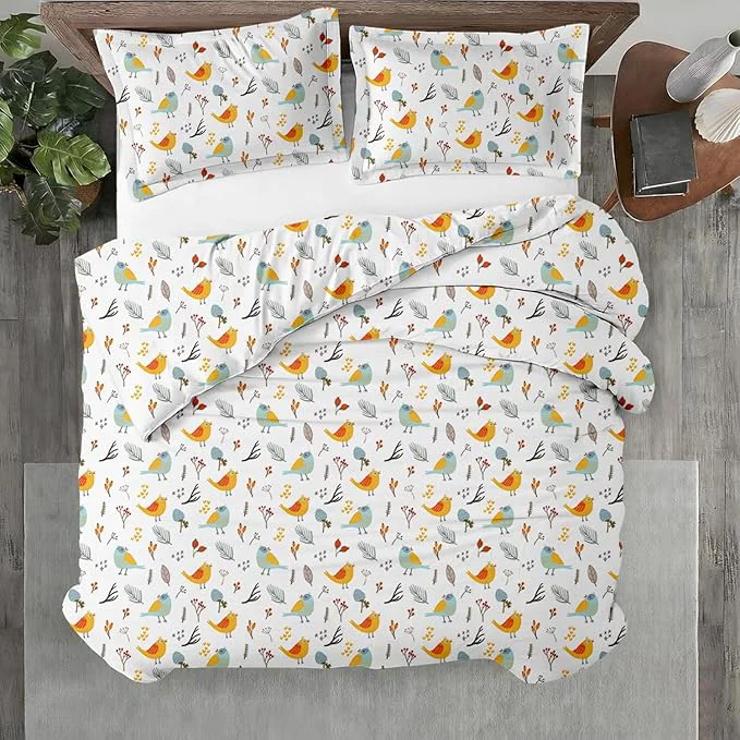 Dependable Kotton Culture 1 Pc Queen Size Duvet Cover Only - Egyptian Cotton 600 TC Healthy