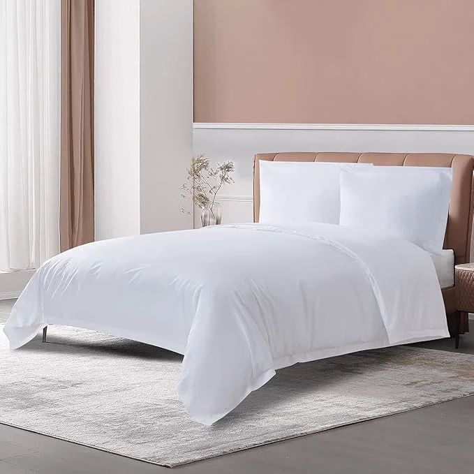 Optimized THE COTTON SILK® Luxury Long-Staple Cotton Duvet Cover Lightweight