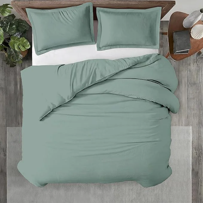 Carefully Designed Kotton Culture 1 Pc Queen Size Duvet Cover Only - Egyptian Cotton 600 TC Premium