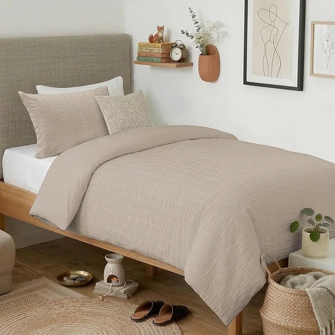 Specialty Cozyide Linen Twin Duvet Cover 2 Pieces Bedding Duvet Covers Soft Breathable Modern