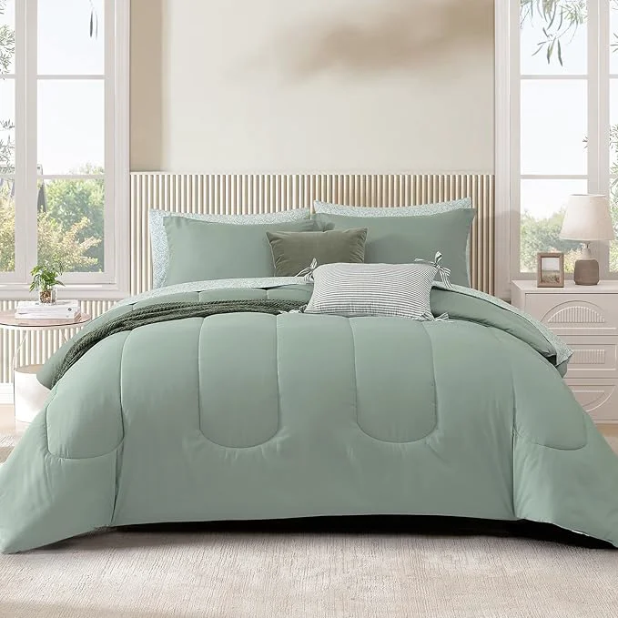 Smooth Monbix Queen Comforter Set Efficient