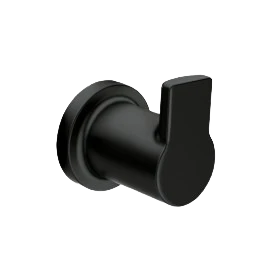 Reliable Moen Matte Black Rinza Single Robe Hook Consistent