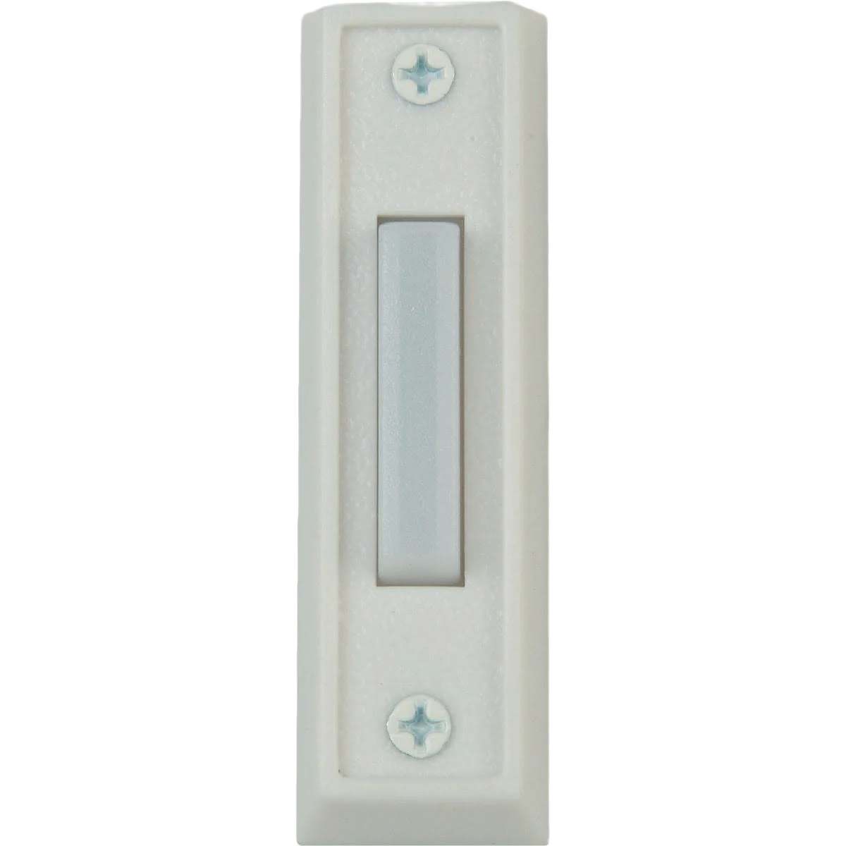 Smart Heath Zenith White Plastic LED Lighted Doorbell Push-Button Stylish