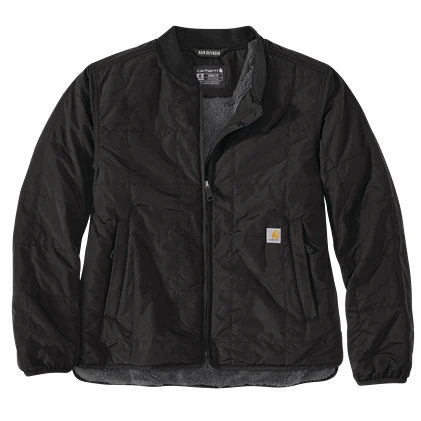 Reusable Carhartt Women's Small Black Rain Defender reg Lightweight Insulated Jacket Exceptional
