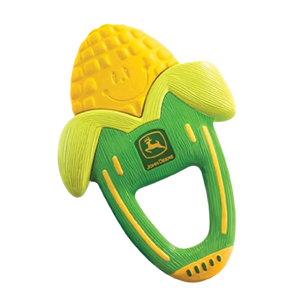 Genuine John Deere Massaging Corn Teether Sustainable