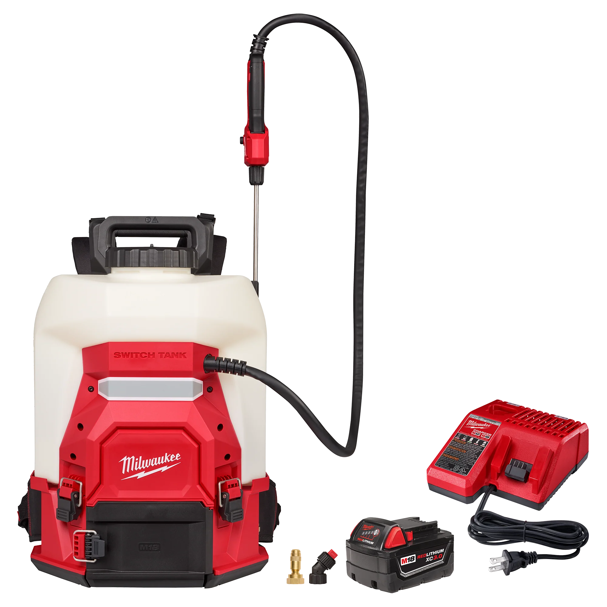 Outstanding Milwaukee M18™ SWITCH TANK™ 4-gal Backpack Sprayer Kit Superior