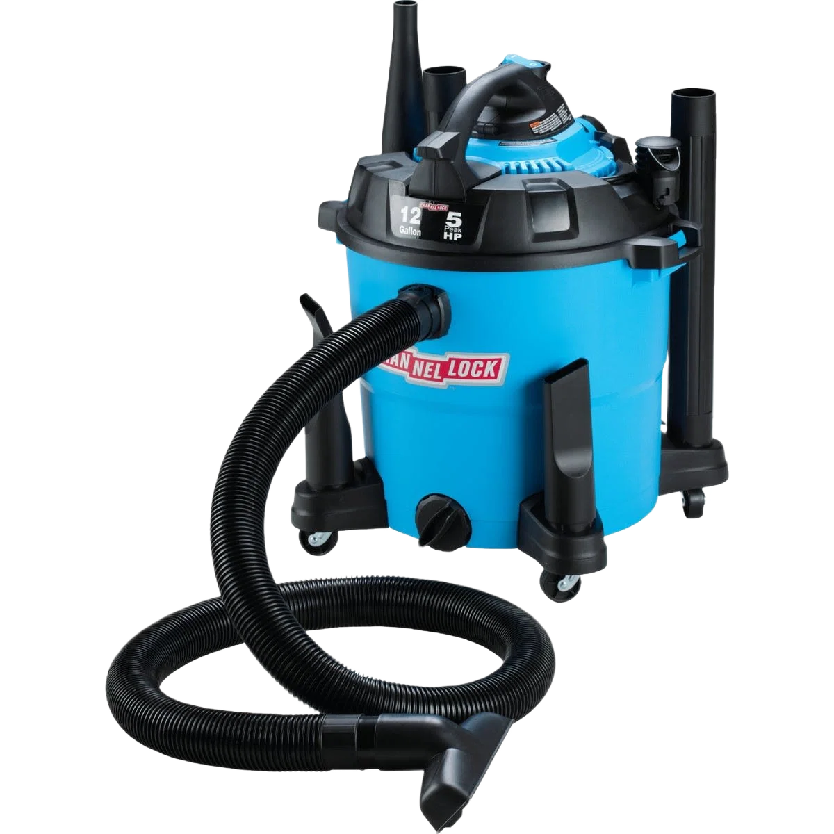 Eco-Friendly Channellock 12-gal. Wall Mountable Wet Dry Vacuum with Detachable Blower 5 Hp Artisan